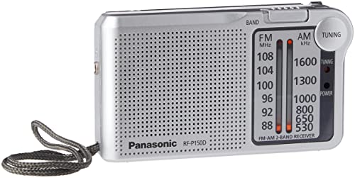 Rádio PANASONIC RF-P150DEG (Portátil - Digital - Branco) Panasonic - Radios - portátil, digital, branco, sintonizador