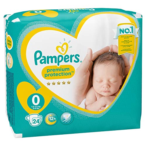Fraldas PAMPERS New Baby Micro (Tam: 0) Procter and Gamble Spain - Fraldas - ultra macios, micro-absorvente, polietileno, pele fresca