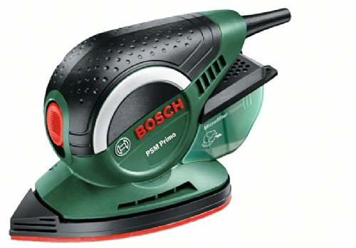 Bosch Psm Primo Multilixadora 50W Preto Verde Vermelho Prateado Bosch - Lixadeiras - orbital, 50W, preto verde vermelho prateado, 14 mm