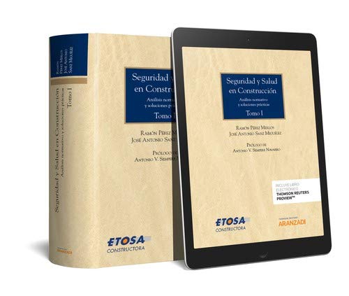 Livro Seguridad Y Salud En Construcción (2 Tomos) de Juan Manuel González (Espanhol) Aranzadi - Livros - segurança, saúde, construção, 2 tomos