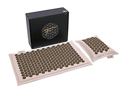 Conjunto de Massagem FITEM 0002-0015 (Bege) Fitem - Pedras de massagem - massagem, conjunto, bege