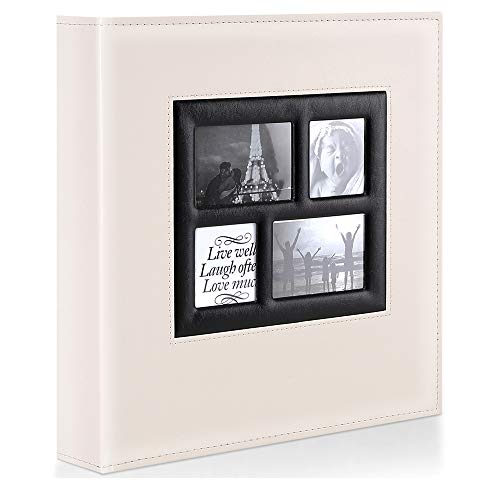 Álbum de Fotografias YWLAKE 10X15 600 Grande Couro Bege Ywlake - Álbuns de fotos - 10x15, 600 fotos, couro, elegante