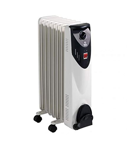 Aquecedor Emissor Térmico BONFIGLIOLI FM-RW-15 (1500 W) FM - Aquecedores portáteis - 1500 w, preto e branco