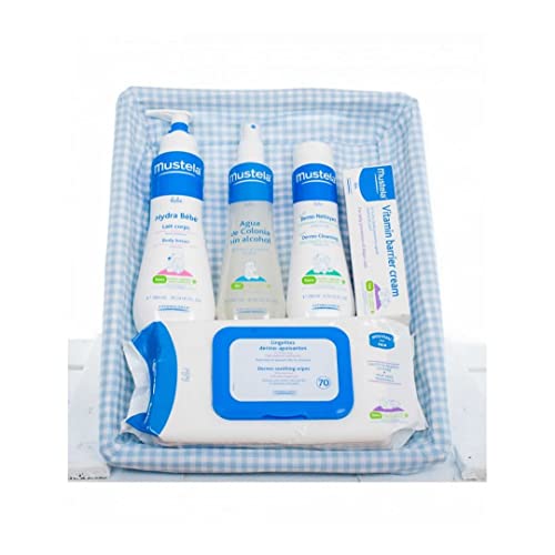 Conjunto de Maternidade Mustela Creme 50 Ml + Colonia Sem Álcool 200 Ml + Hydra Bebé 300 Ml + Netto Mustela - Banho e corpo - creme, colónia, hidratação, netto