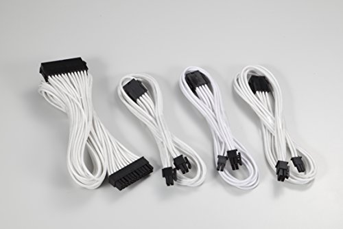 Cabo de Alimentação PHANTEKS (ATX - 30 cm - Branco) Phanteks - Fios e cabos elétricos - ATX, 30 cm, branco
