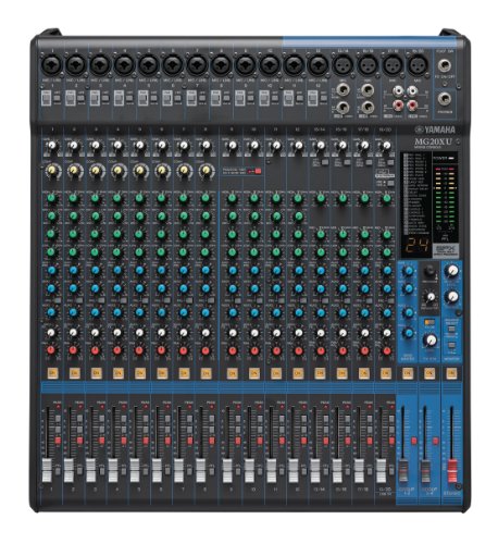 Mesa de mistura YAMAHA MG20XU (Canais: 2 - 32 W) YAMAHA - Mesas de áudio - mesa mistura, yamaha mg20xu, canais 2, 32 w