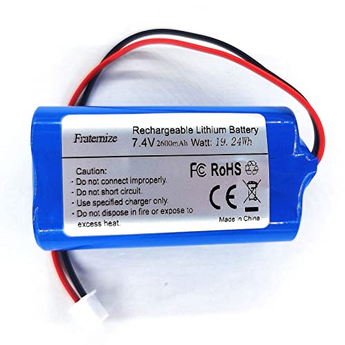 Bateria Recarregável LIONELO 7.4V 2600mAh Fraternize - Baterias para telefone sem fio - 2600mAh, 7.4v, recarregável
