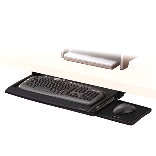 Suporte para Teclado FELLOWES 8031201 Preto Fellowes - Bandejas e plataformas para teclado - suporte, teclado, fellowes, preto