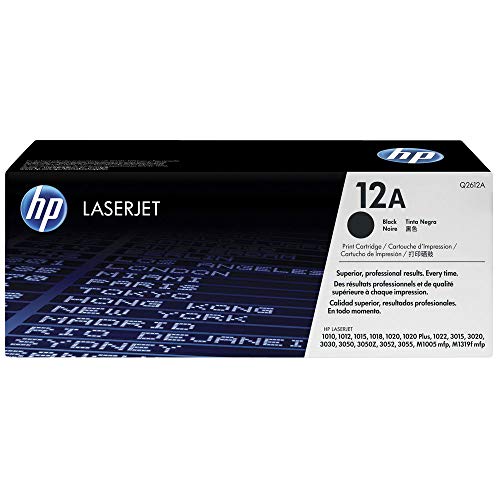 Toner HP LaserJet Original P2015/P2014 - Preto (Q2612A) HP - Cartuchos de toner e jato de tinta - hp laserjet, original, preto