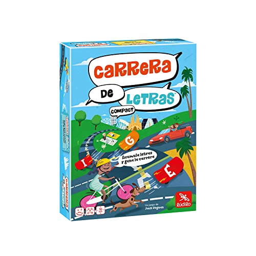 Jogo de Tabuleiro LUDILO Carrera de Letras (Idade Mínima: 7) Lúdilo - Jogos - categorias, cartas dupla face, 7 anos