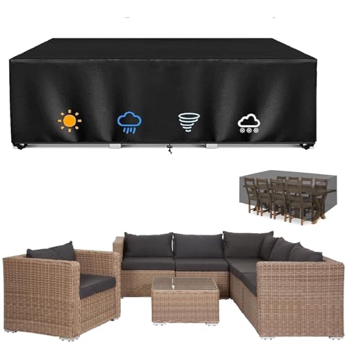 Capa para Sofá de Jardim com Capa Impermeável 270X210X80Cm Zhaoyang Art - Peças e acessórios para secretárias - capa impermeável, 270x210x80cm