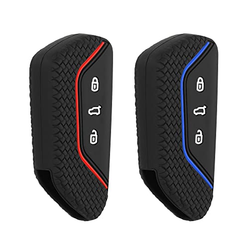 Capa com Comando KWMOBILE para Volkswagen Golf 8 (Preto) Kw-Commerce - Porta-chaves - comando, preto, VW Golf 8