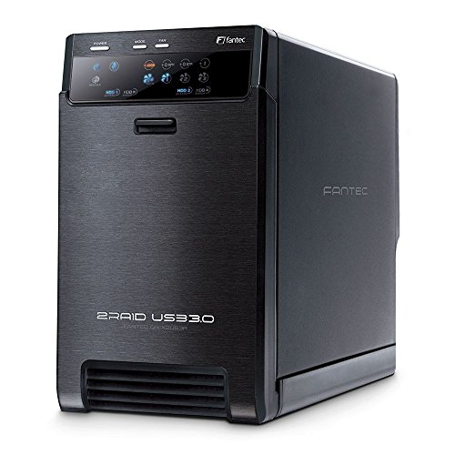 Caixa para disco interno FANTEC QB-X2US3R Fantec - Sistemas de armazenamento de rede - 1 tb, sata, USB 3.2, 1 porta