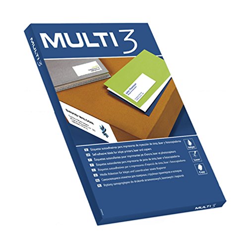 Etiqueta Autocolante APLI Mult3 (38 x 212 mm) APLI - Papel de impressora e copiadora - autocolante, 38x212mm