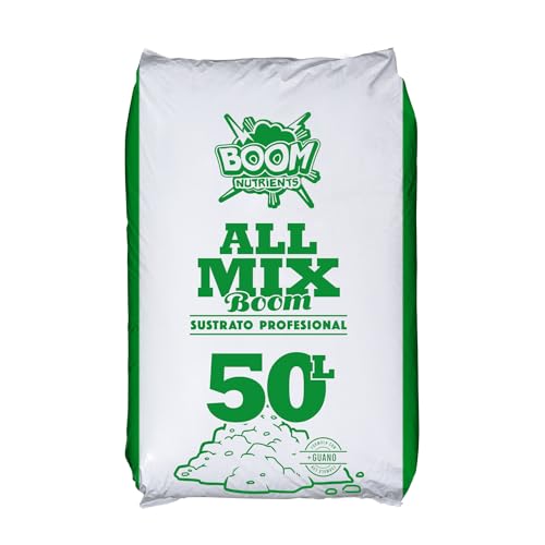 Boom Nutrients All Mix Boom 50L Terra Vermelha Boom Nutrients - Adubos - humus, perlita, guano de morcego, ácidos húmicos