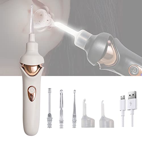 Kit de Remoção de Cerumenas para Ouvidos ELITEX FKKFUCI - Eletrodomésticos - remoção rápida, ouvidos, cerdas