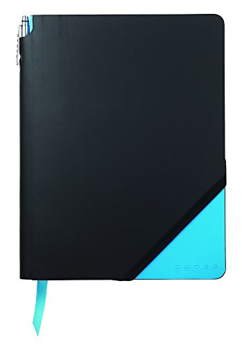 Caderno e Bloco de Notas CROSS Jotzone 100 A4 Azul Cross - Papel de impressora e copiadora - bolsa, caneta integrada, 160 páginas, papel ácido livre
