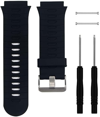 Pulseira Desportiva GARMIN 910XT (Bluetooth - Preto) INF - Acessórios para monitor de atividades - ritmo cardíaco, velocidade, distância percorrida, gps integrado, bluetooth