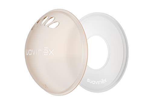 Conjunto de 2 Conchas Suavinex para Proteção e Recolhimento Suavinex - Almofadas e protetores de amamentação - proteção, recolhimento, leite, amamentação