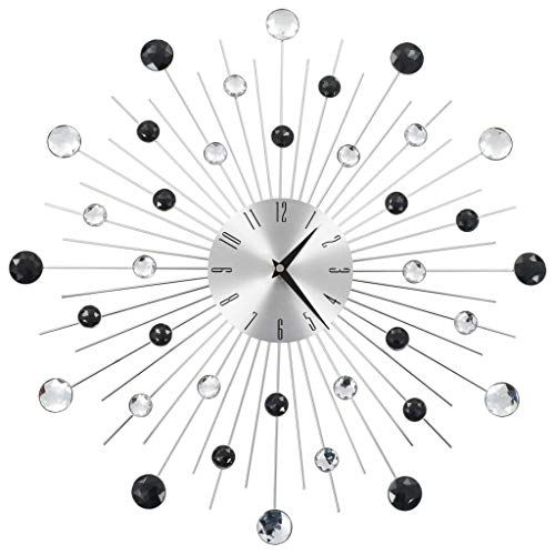 Relógio de Parede Digital com Movimento Quadrado VidaXL | 50cm - Preto vidaXL - Relógios de Parede - digital, quadrado, 50cm, preto