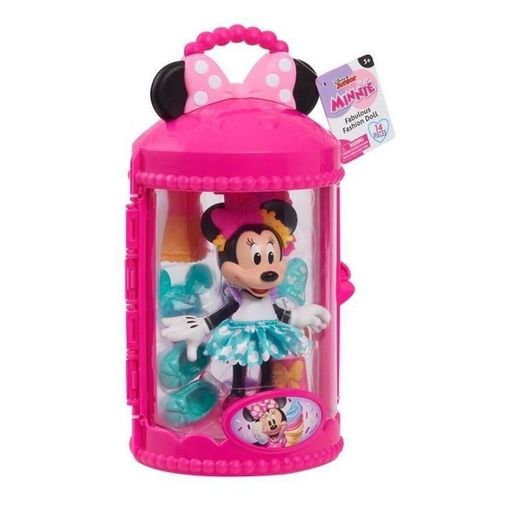 Boneca MATTEL Mickey & Minnie Sweet Party Fashion Doll Famosa - Brinquedos - articulada, 15 cm, sapatos, roupas
