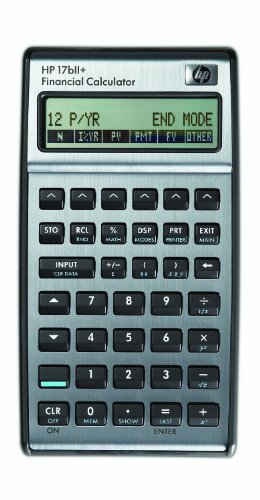 Calculadora HP 17BII+ (Até 250 operações) HP - Calculadoras - científica, 250 operações, teclado numérico, funções matemáticas