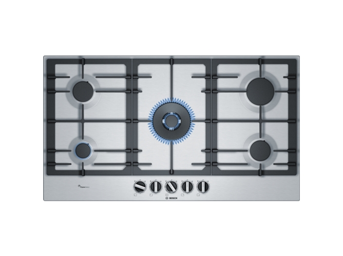 Placa de Gás Bosch 218339 | Elétrico | 90 cm | Aço Inoxidável Bosch - Cooktops - elétrico, 90 cm, aço inoxidável