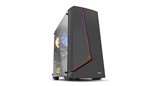 Caixa PC NOX Infinity Alpha (MicroATX - Preto) NOX - Gabinetes de computador de mesa e servidor - microatx, preto