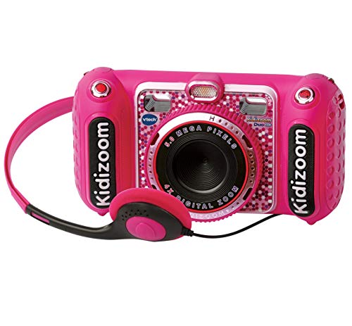 Máquina Fotográfica Instantânea VTECH Kidizoom Duo DX (Rosa - Li-Ion) VTech - Câmeras digitais - fotográfica, instantânea, jogos, Li-Ion