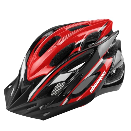 Capacete de Ciclismo SHINMAX Mtb (Laranja - Tamanho Único) Shinmax - Capacetes de bicicleta - poliuretano, 57-62 cm, ajuste ajustável, ventilação