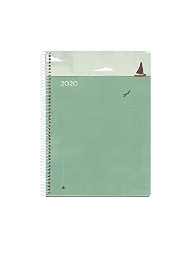Agenda Semanal A4 MIQUELRIUS Ocean Azul 2020 Miquel Rius - Calendários, organizadores e planejadores - agenda, semanal, a4, miquelrius, ocean azul, 2020