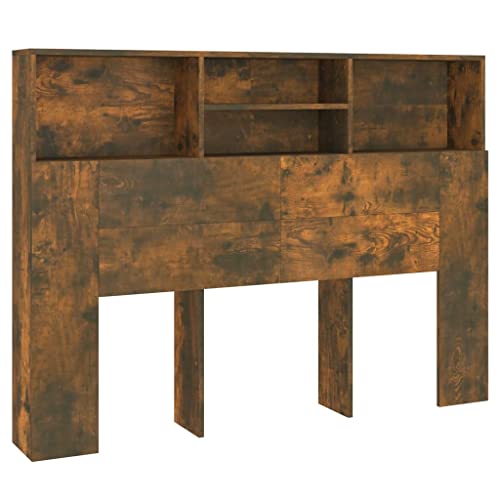 Armário de Parede VIDAXL (Castanho - MDF e Aglomerado - 140 x 19 x 103.5 cm) vidaXL - Cabeceiras e peseiras - castanho, MDF, aglomerado, 140x193x103.5cm