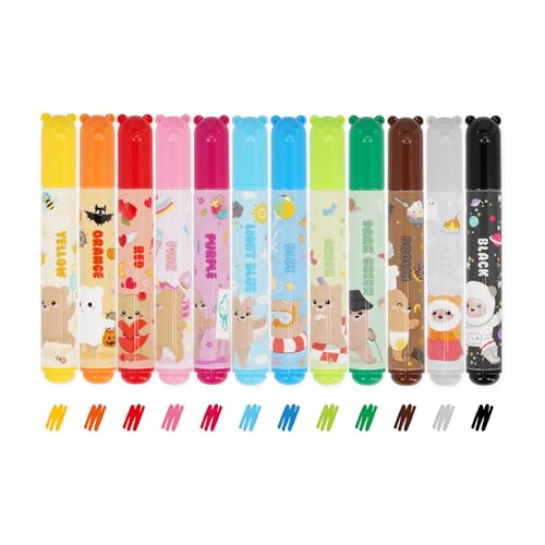 Marcadores para Crianças LEGAMI 1003 (Multicor) Legami - Marcadores e marcadores de texto - multicor, crianças, fácil uso, cores vivas