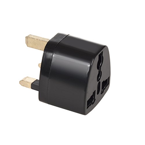 Adaptador de Energia MACLEAN MCE154 Preto Maclean - Conversores e adaptadores de viagem - plug & play, preto, fichas