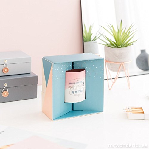 Vela com Mensagem MR. WONDERFUL WOA08921ES Mr. Wonderful - Velas - mensagem, vela