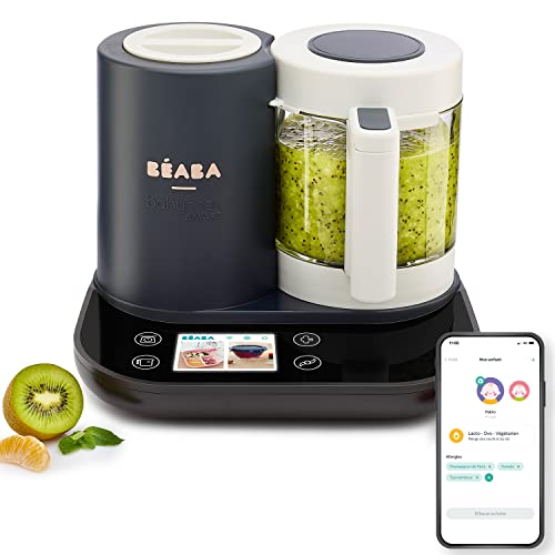 Béaba Babycook Smart Preparador de Alimentos para Bebés 2,25 L Antracite Beaba - Eletrodomésticos de cozinha - preparador, alimentos, bebés, 2,25 l