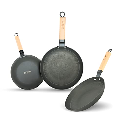Conjunto de Panelas LÄTT Home (Material: Alumínio) Lätt Home - Utensílios de cozinha - alumínio, antiaderente, fogões a gás, fogões elétricos
