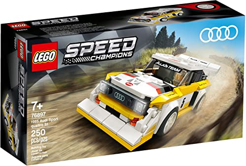 LEGO Speed Champions - 1985 Audi Sport Quattro S1 - 76897 (Idade Mínima: 7) LEGO - Blocos de encaixe - lego, Speed Champions, audi sport quattro s1, 1985, corrida, pneus largos