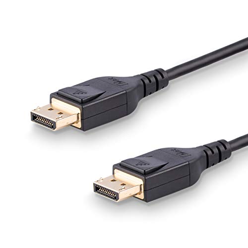 Cabo de Dados STARTECH (DisplayPort - 5 m - Preto) STARTECH - Cabos - displayport, 5m, preto, 8k@60hz
