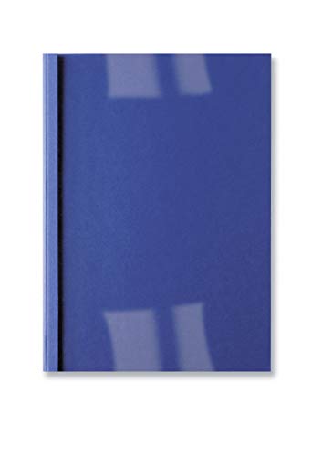 Pack 100 Capas de Encadernação GBC IB451003 GBC - Papel de capa - 100 capas, GBC Thermobind, PVC transparente, LeatherGrain