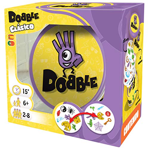 Jogo de cartas ASMODEE Dobble (Idade mínima: 6) Asmodee - Livros - dobble, 6%, 2-8 jogadores, multilingue