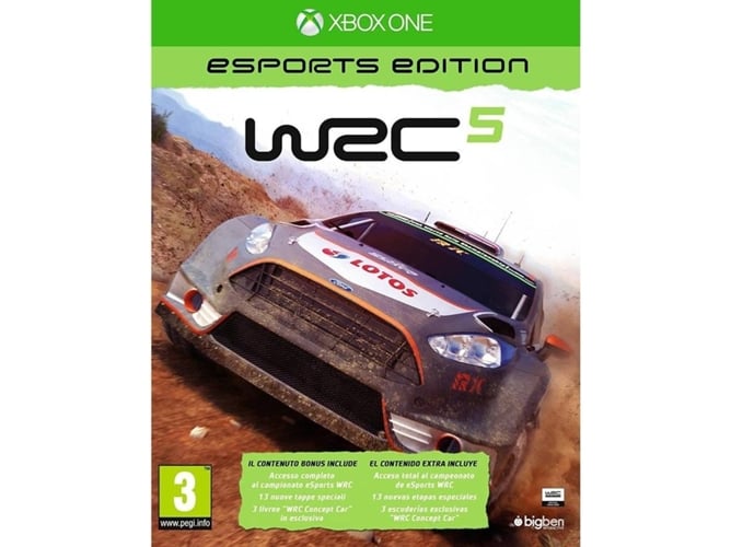 Jogo Xbox One WRC 5 (Módulo de competições) Ubisoft - Software de jogos de vídeo - xbox one, multijogador, português