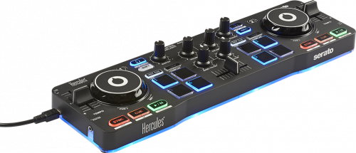 Controlador de Dj Hércules Djcontrol Starlight Usb Hercules - Mesas de áudio - usb, portátil, serato dj lite