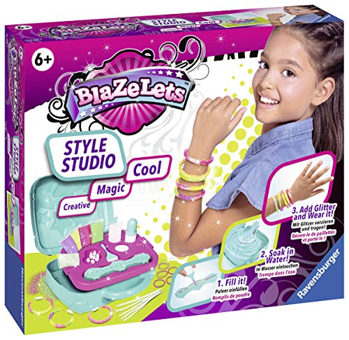 Kit de artesanato para crianças RAVENSBURGER Blazelets Style Studio Ravensburger - Materiais de arte e artesanato - kit, artesanato, crianças, ravensburger, blazelets, style studio