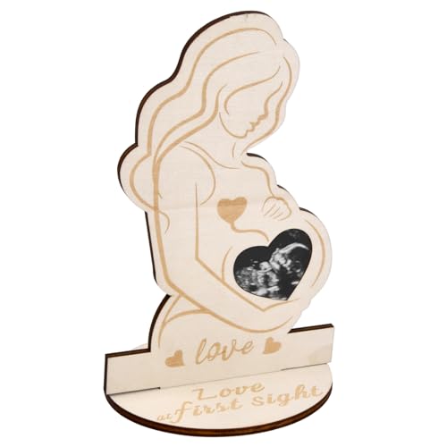 VOLUMOON 2D Ultrasound Frame Wooden Baby Picture Frame volumoon - Porta-retratos - ultrassom, madeira, frame, bebé