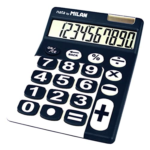 Calculadora MILAN (10 Dígitos - Até 2.5m) Milan - Calculadoras - calculadora, sobremesa, 10 dígitos, teclas grandes, apagado automático