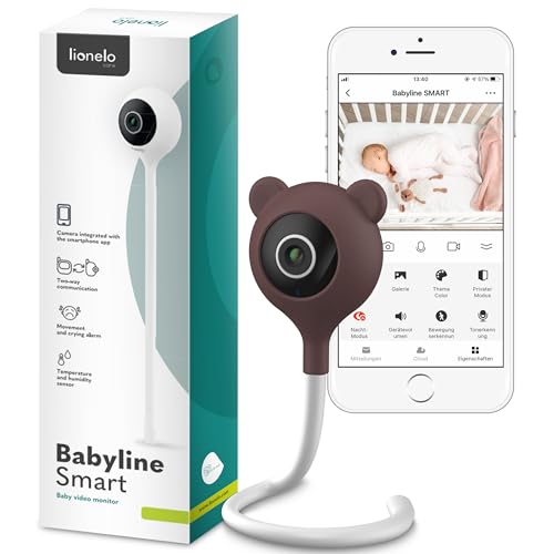 Intercomunicador para Bebé LIONELO Care Babyline Smart LIONELO - Câmeras de vigilância - intercomunicador, bebé, LIONELO Care Babyline Smart, sensor de movimento, ruído, temperatura