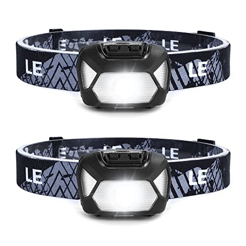 Lanterna de Cabeça Led Le 1300lux (2 Pack) LE - Lanterna e faróis - led, 1300 lux, cabeça, preto