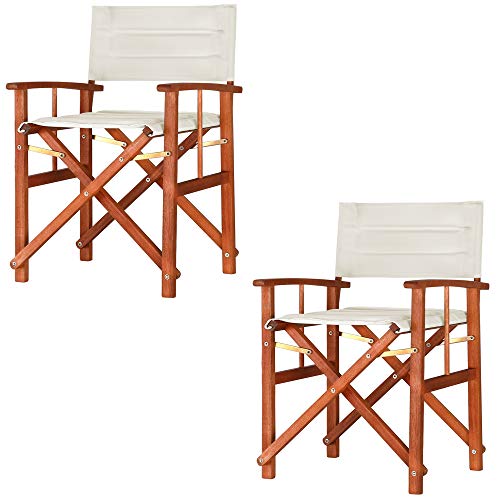 Conjunto de 2 Cadeiras de Varanda CASARIA Cannes Casaria - Móveis de exterior - conjunto, 2 cadeiras, varanda, CASARIA, Cannes