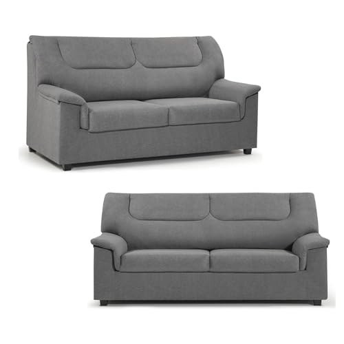 Sofá SHIITO Tribeca Cinzento (140x98x90cm) Shiito - Sofás - 140x98x90cm, 2 lugares, compacto, elegante